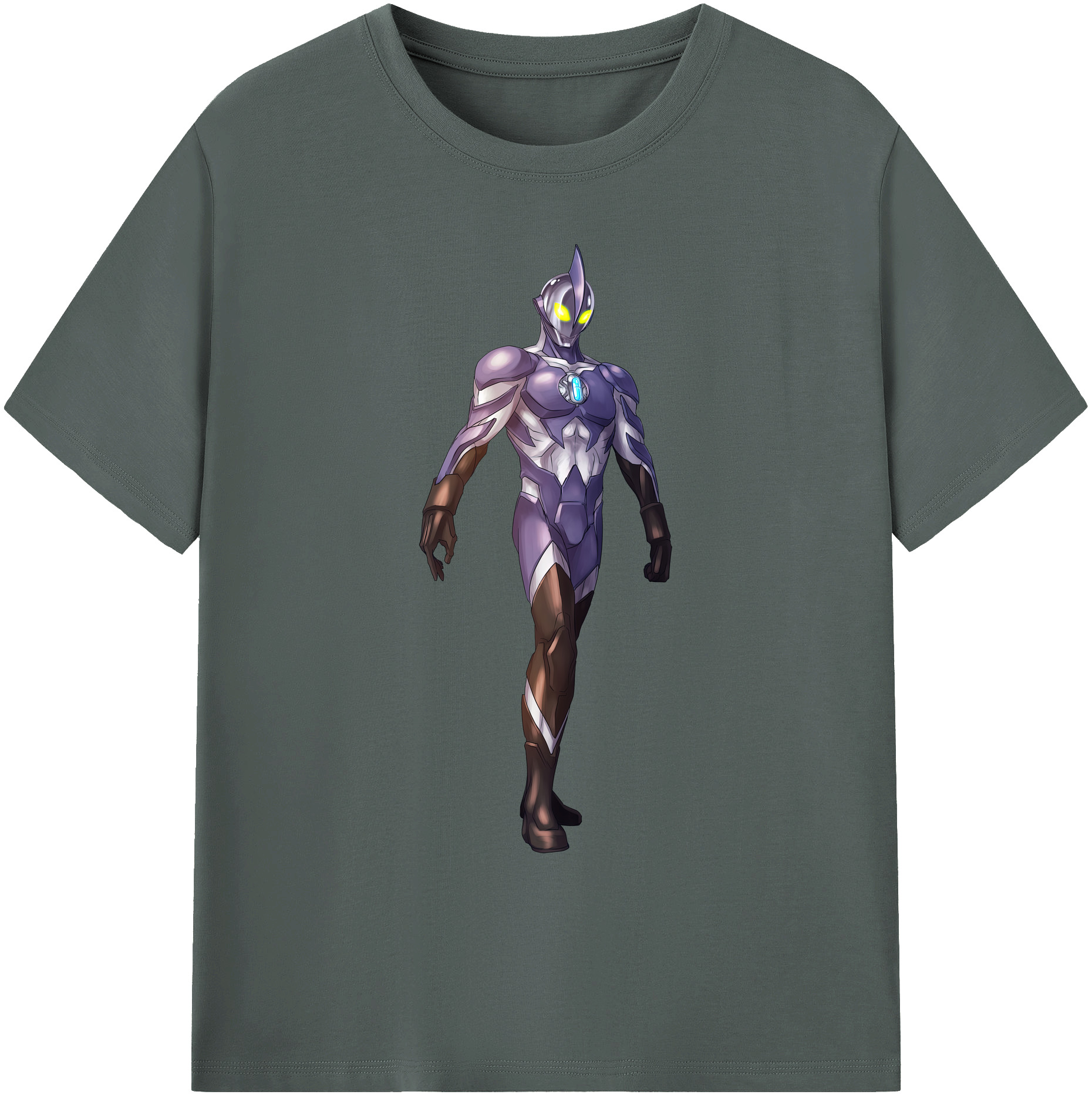 （画像用） ウルトラマン Ultraman 綿100％ メンズ半袖Tシャツ｜肌触りやわらか＆通気性